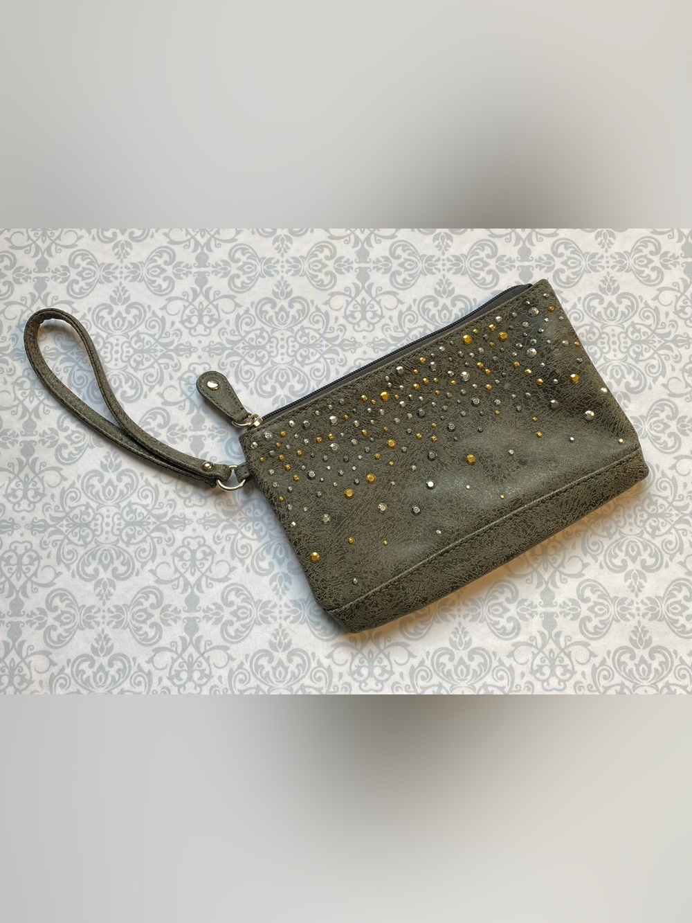 Maurices Compact Studded Wristlet or Clutch